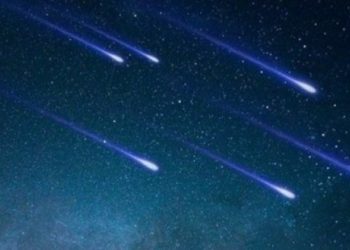 Wow ! Ada Hujan Meteor di Langit Kota Bandung