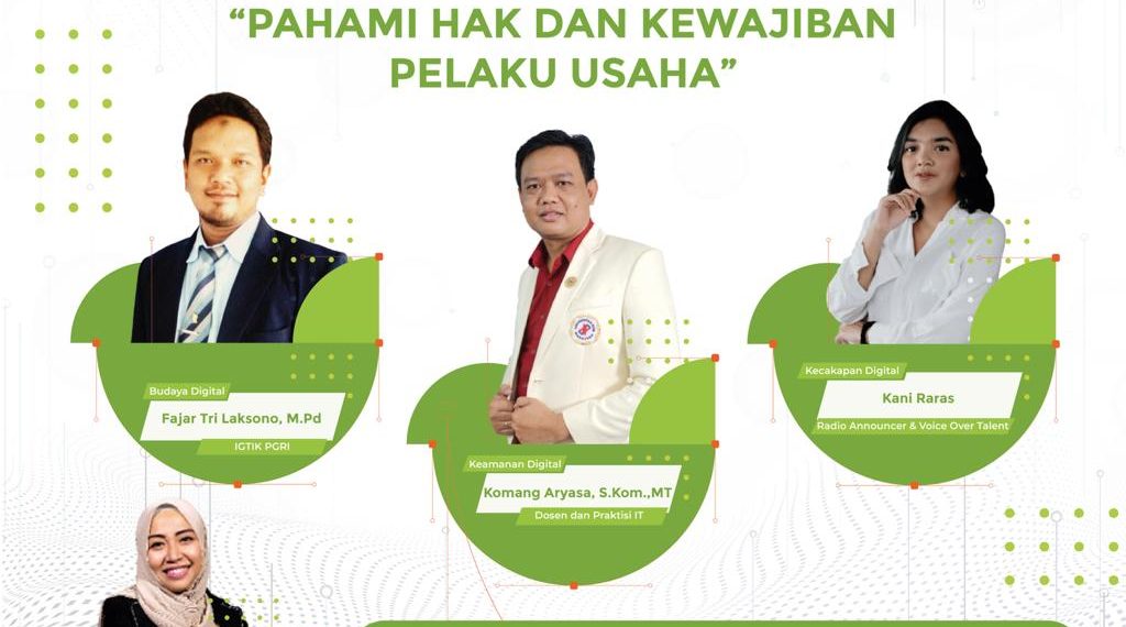 Webinar Pahami Hak dan Kewajiban Pelaku Usaha