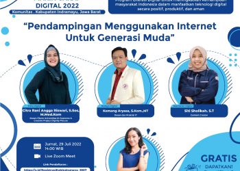Webinar Pendampingan Menggunakan Internet Untuk Generasi Muda