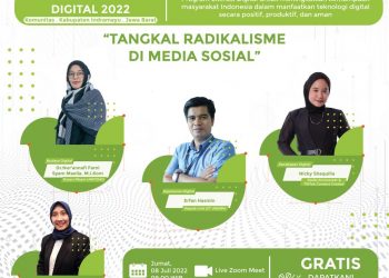 Webinar Tangkal Radikalisme di Media Sosial