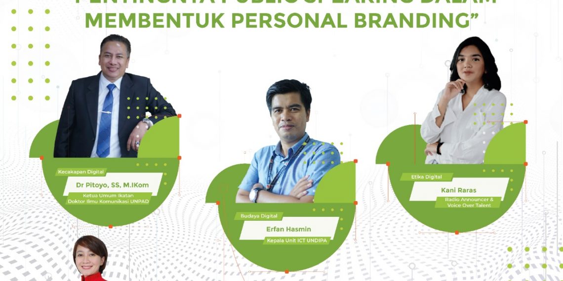 Webinar Pentingnya Public Speaking dalam Membentuk Personal Branding
