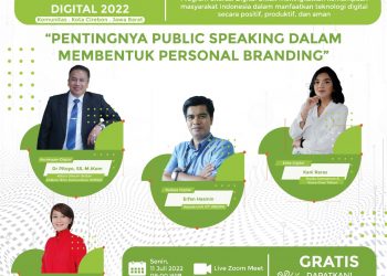 Webinar Pentingnya Public Speaking dalam Membentuk Personal Branding