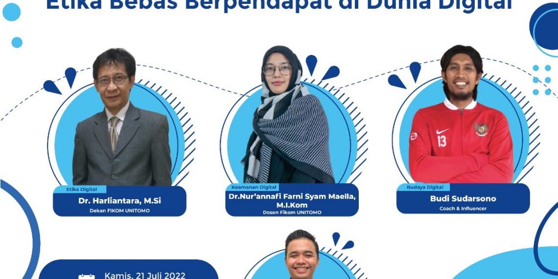 Webinar Etika Bebas Berpendapat di Dunia Digital