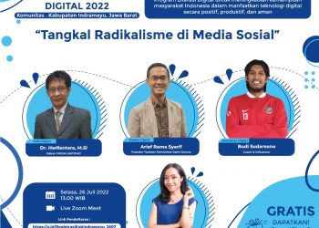 Webinar Tangkal Radikalisme di Media Sosial