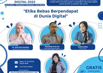 Webinar Etika Bebas Berpendapat di Dunia Digital