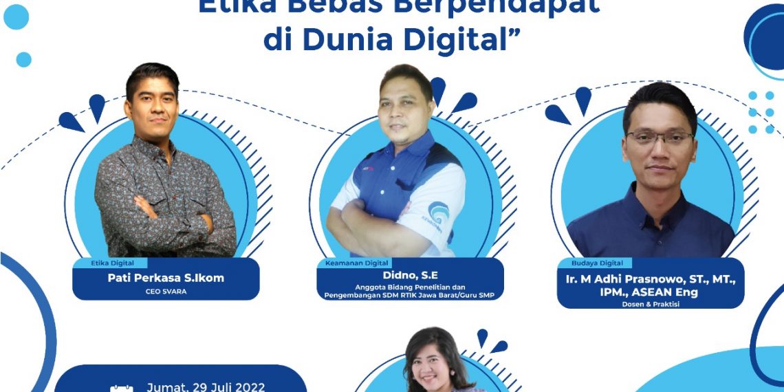 Webinar Etika Bebas Berpendapat di Dunia Digital