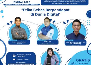Webinar Etika Bebas Berpendapat di Dunia Digital