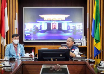 Walikota Bandung Yana Mulyana Bahas Sister City dengan kota Gumi dan Gimcheon Korsel