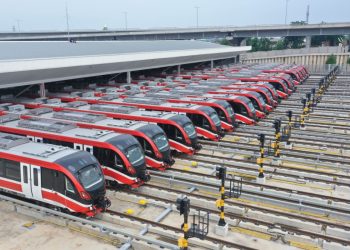LRT Jabodebek Siap Beroperasi KAI Siapkan Depo Bekasi