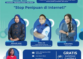 Webinar Stop Penipuan di Internet