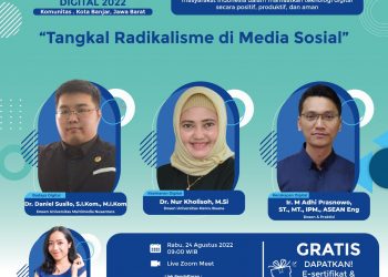 Webinar Tangkal Radikalisme di Media Sosial