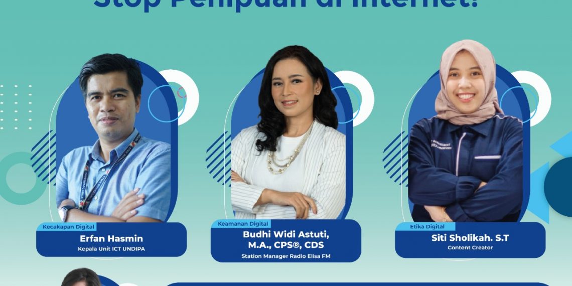 Webinar Stop Penipuan di Internet