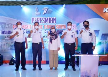 Statsiun Gambir Kini Manfaatkan Solar Sel Untuk Sumber Energi