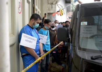 Kasus Pembunuhan di Lembang, Polisi Gelar Rekonstruksi Kejadian