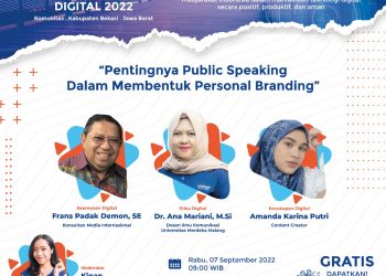 Pentingnya Public Speaking Dalam Membentuk Personal Branding
