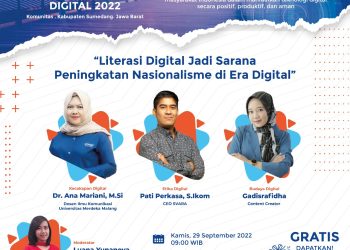 Literasi Digital Jadi Sarana Peningkatan Nasionalisme di Era Digital