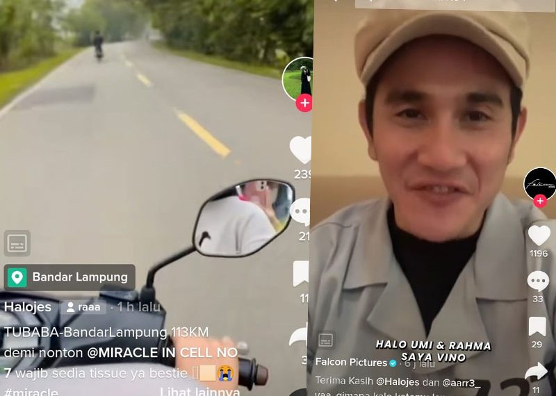 Dua Perempuan ini Menempuh Jarak 113 KM Demi Menonton Film Miracle in Cell No 7