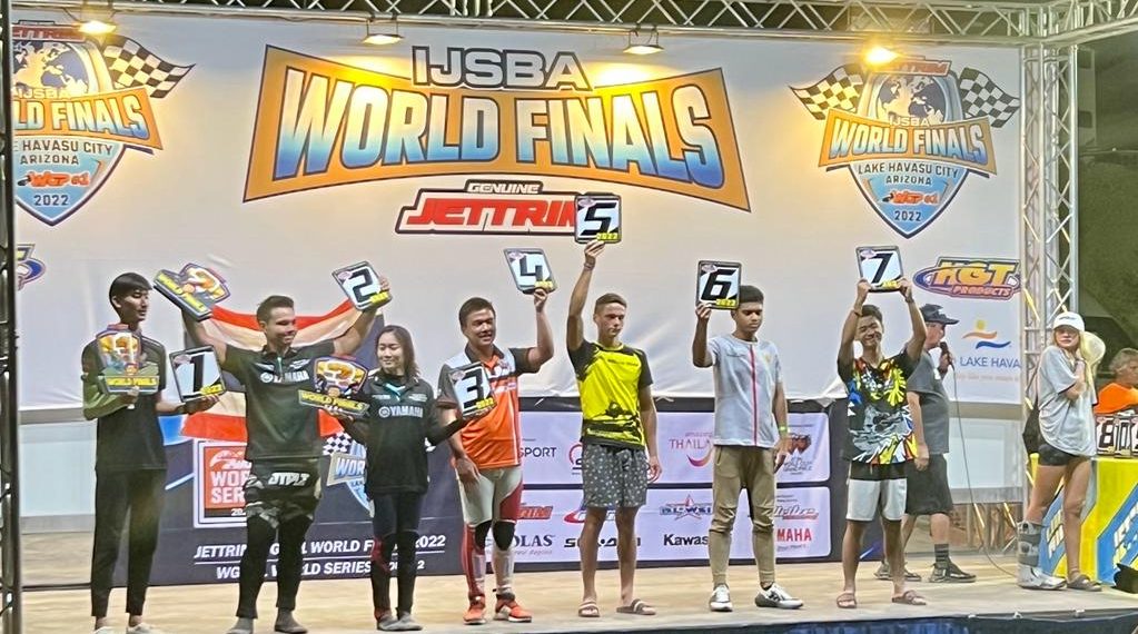 Aqsa Sutan Raih Runner-up World Jetski Championship
