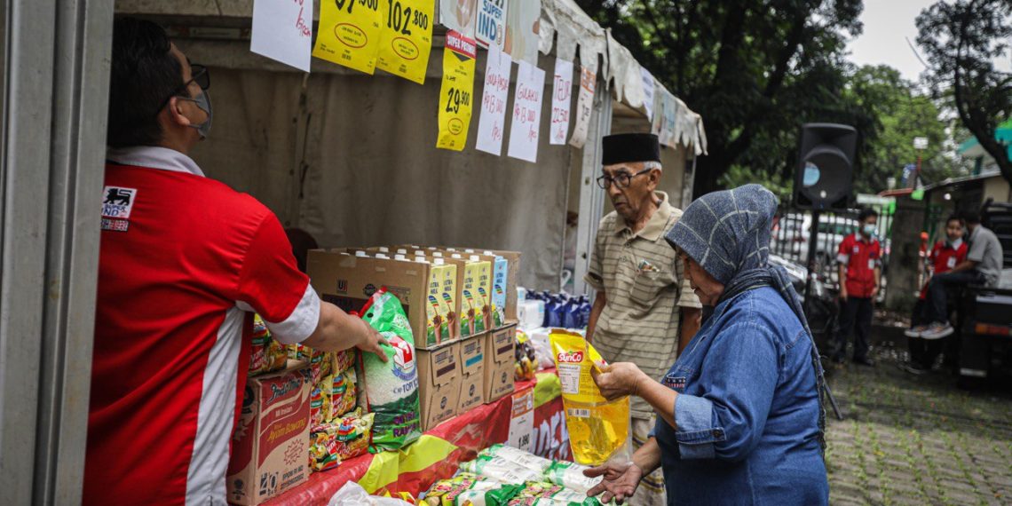 Warga Kota Bandung Mengaku Terbantu Pasar Murah