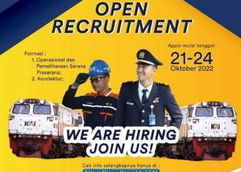 KAI Buka Lowongan Kerja, Ini Link Pendaftaran nya