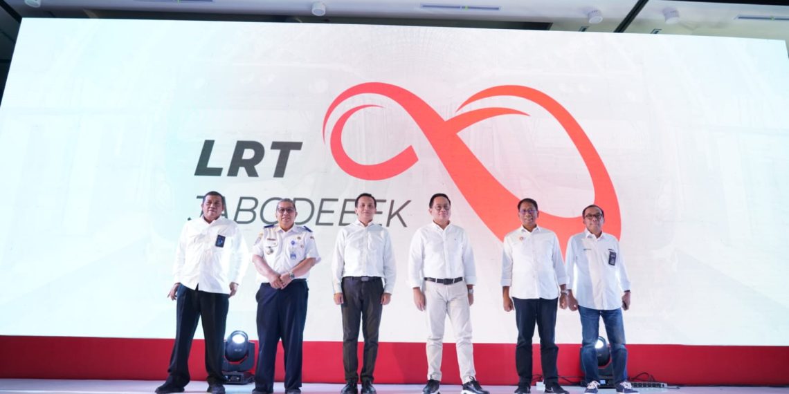 KAI Kenalkan Logo LRT Jabodebek