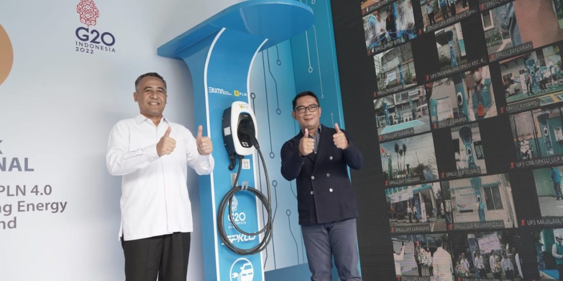PLN UID Jabar Launching 104 SPKLU Bagi Masyarakat Jawa Barat