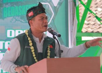 Pemkab Anggarkan Rp 63,8 Miliar, Bupati Bandung Resmikan SPAM Desa Margahurip