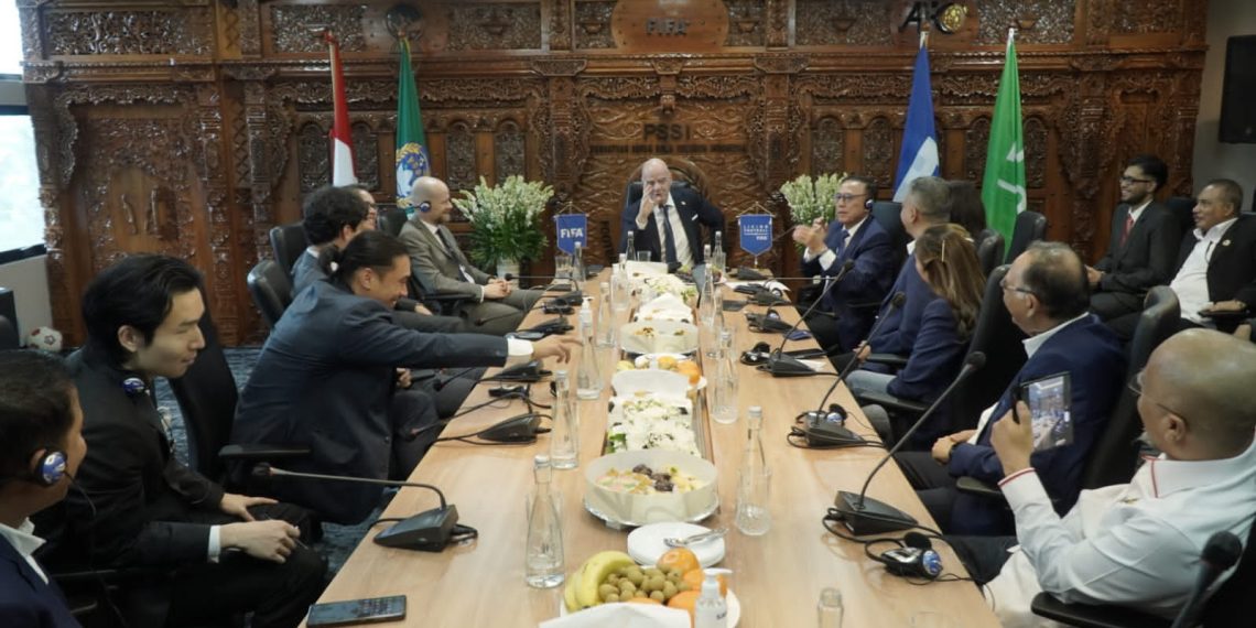 Pertemuan PSSI, FIFA, AFC, dan perwakilan pemerintah.