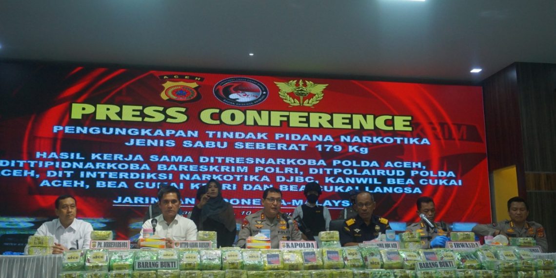 Bea Cukai dan Polri Gagalkan Penyeludupan Narkotika