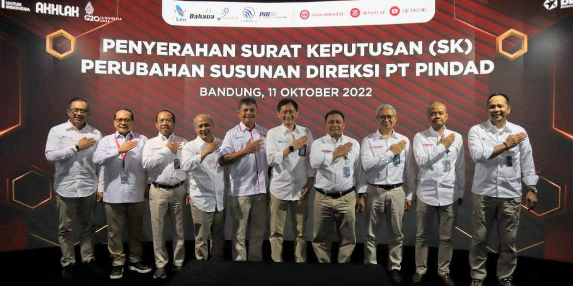 Abraham Mose Kembali Pimpin PT Pindad