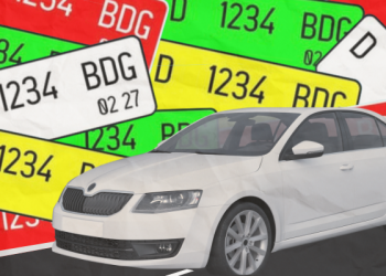 Warna Baru Plat Nomor Kendaraan