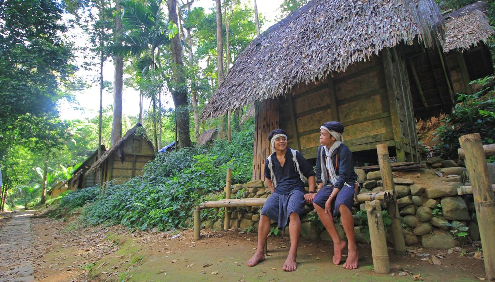 suku baduy, Indonesia.
