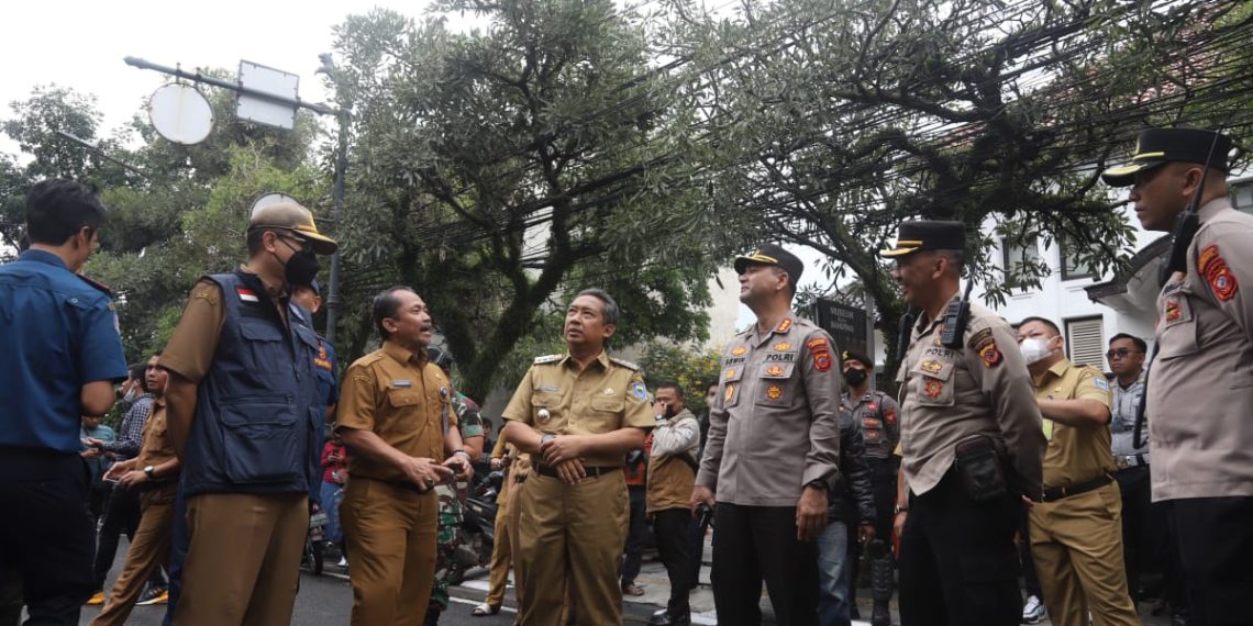 Polisi Akan Dalami Penyebab Kebakaran Gedung Bappelitbang Bandung