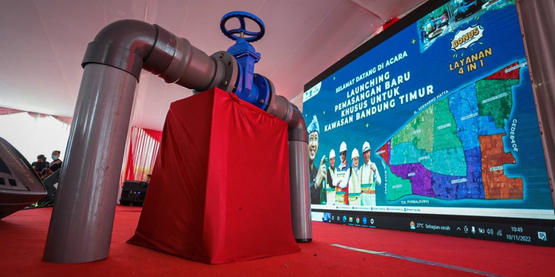 50.000 Rumah di Bandung Timur Bakal Teraliri Air Bersih