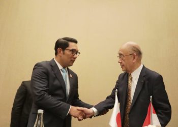 Delegasi Pemda di Asia Timur Salurkan Bantuan untuk Korban Gempa Cianjur