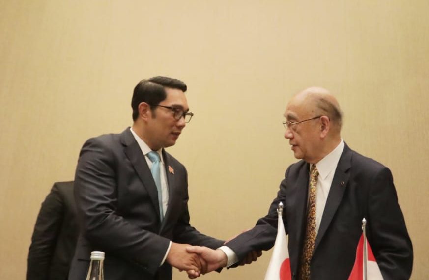 Delegasi Pemda di Asia Timur Salurkan Bantuan untuk Korban Gempa Cianjur