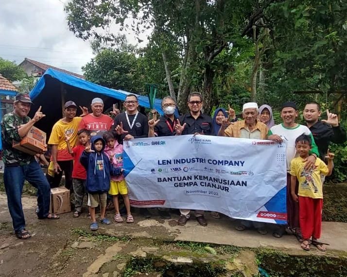 Defend ID Kolaborasi Bantu Pemulihan Desa Terdampak Gempa Cianjur