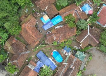 Polisi Kerahkan Tim Drone Sisir Lokasi Pengungsian Warga Terdampak Gempa