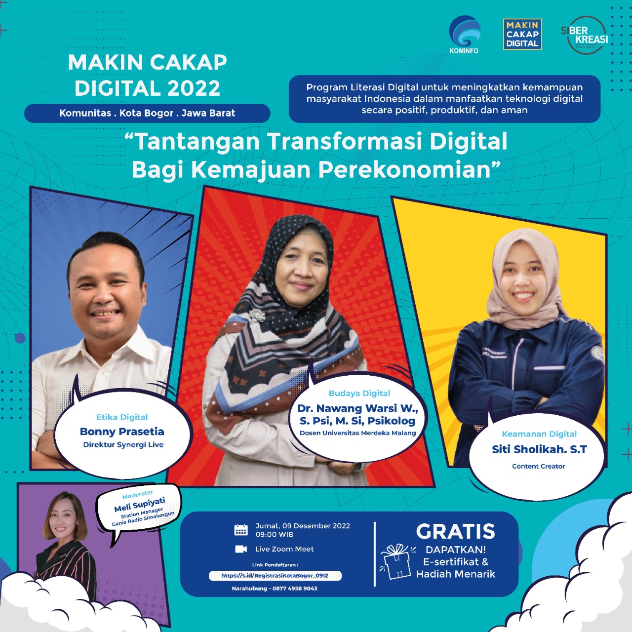 Webinar Tantangan Transformasi Digital Bagi Kemajuan Perekonomian ...