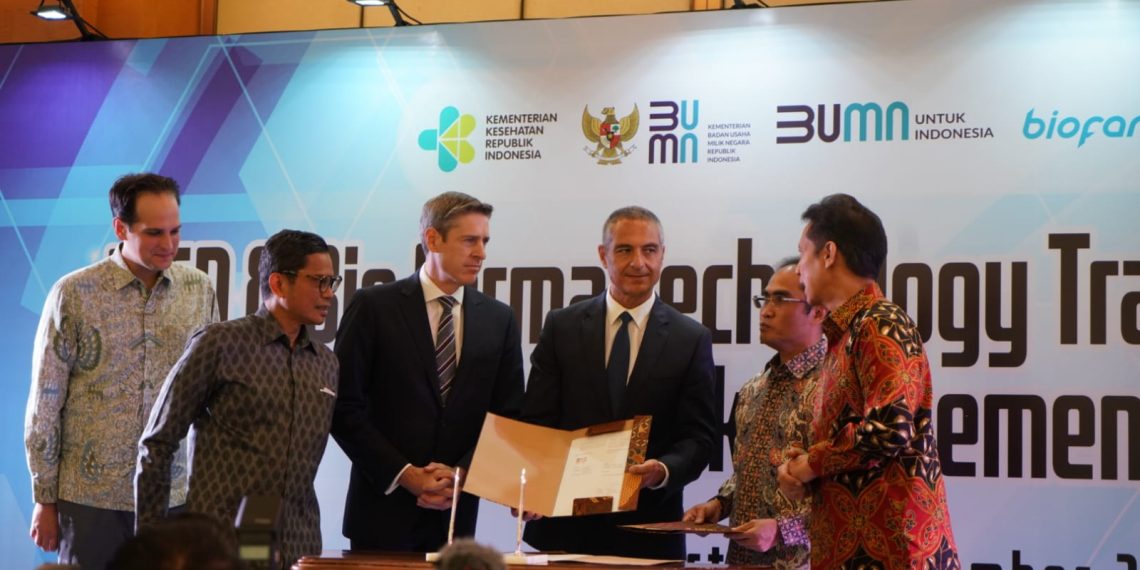Bio Farma dan MSD Kerjasama Transfer Teknologi Vaksin HPV