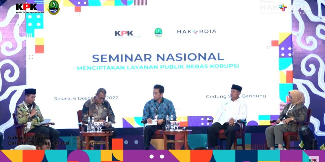 Masih Rentan Korupsi, KPK Dorong Integritas Pelayanan Publik Pemprov Jawa Barat