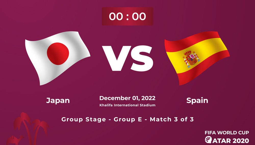 Jepang vs Spanyol
