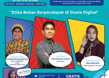 Webinar Etika Bebas Berpendapat di Dunia Digital