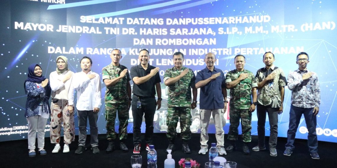 Pussennarhanud Jajaki Potensi Kerja Sama dengan PT Len Industri