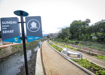 Terus Tambah Ruang Publik, Pemkot Bandung Resmikan Cikapundung Kolot 2 dan 3