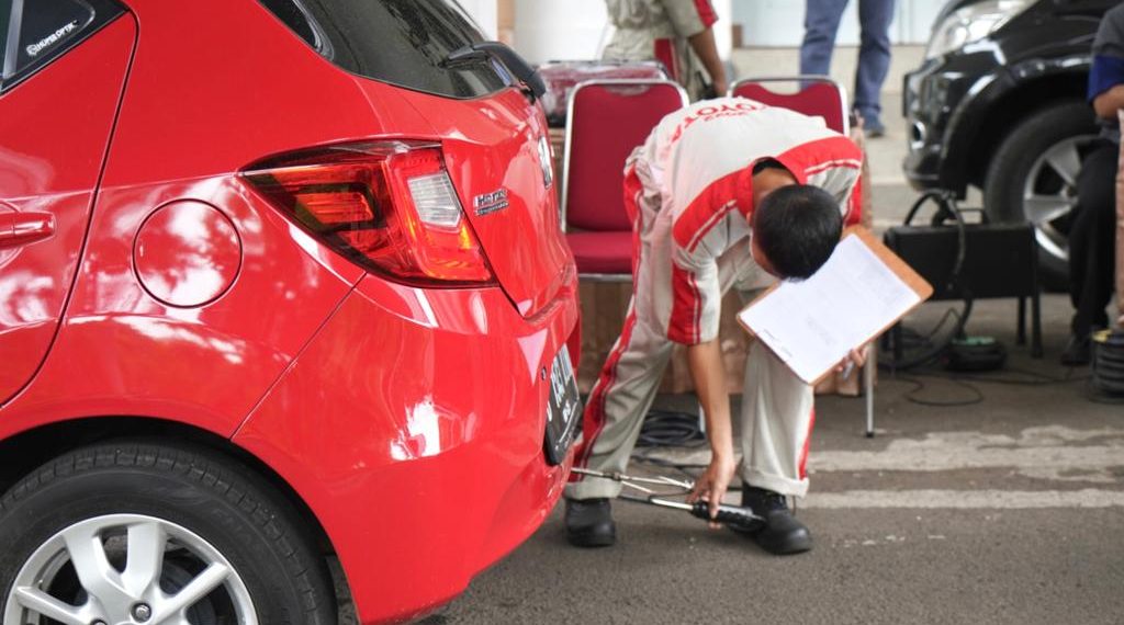 Bio Farma Menggelar Uji Emisi Kendaraan