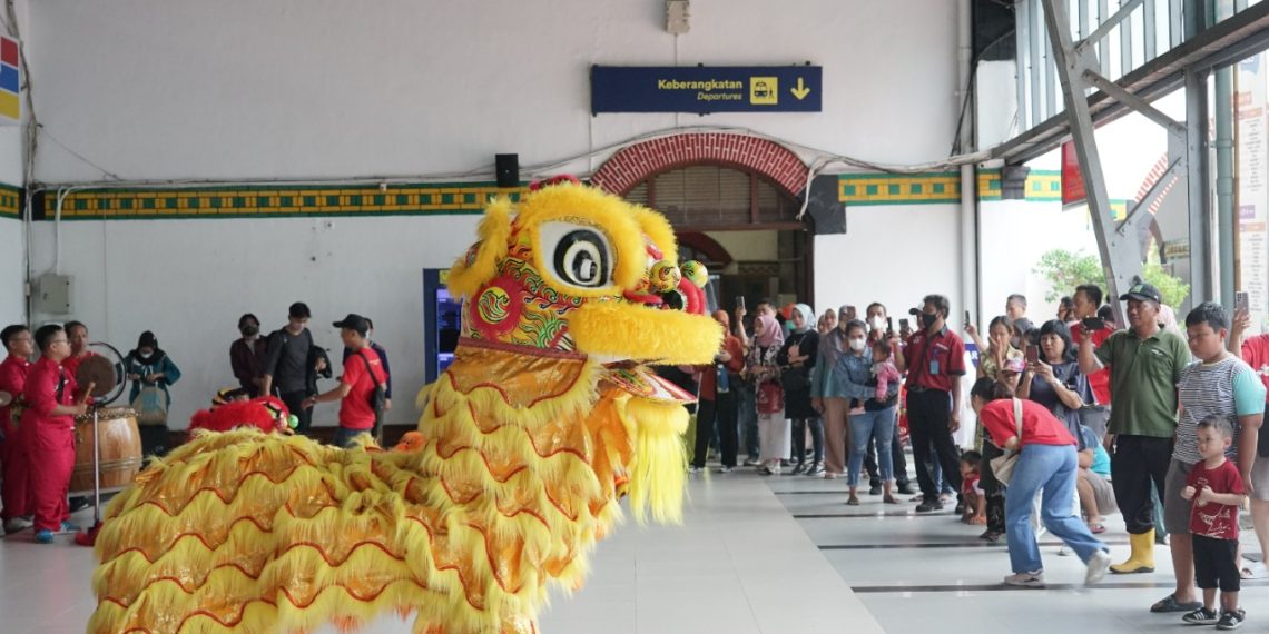 466 Ribu Orang Gunakan Kereta Api Selama Libur Long Weekend Imlek