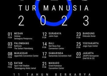 Nantikan TULUS TUR MANUSIA 2023 di Berbagai Kota