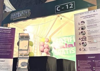Pameran 1 Abad NU di GOR Sidoarjo Hadirkan Sertifikasi Halal Gratis BPJPH