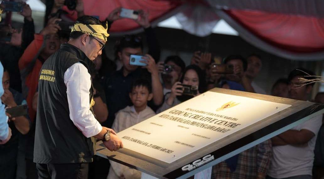 Peresmian Gedung Creative Center Kota Tasikmalaya Sebagai Ruang Generasi Muda Berkreasi